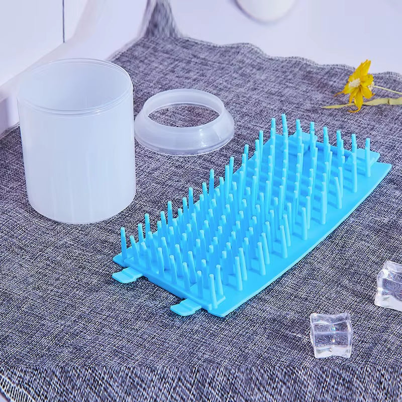 Portable Paw Plunger Pet Paw Cleaner Soft Silicone Foot Cleaning Cup 