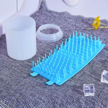 Portable Paw Plunger Pet Paw Cleaner Soft Silicone Foot Cleaning Cup 