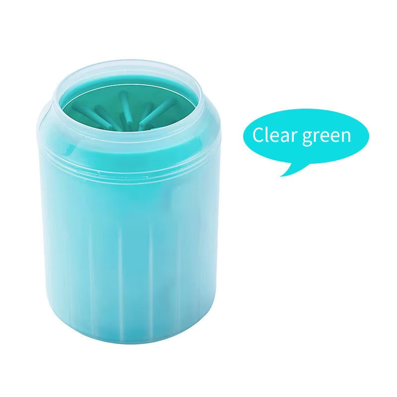 Portable Paw Plunger Pet Paw Cleaner Soft Silicone Foot Cleaning Cup 